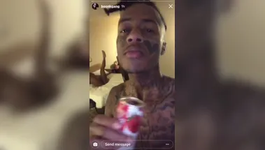 Рэпер Boonk Gang поимел черную подругу с большой жопой для Instagram Stories