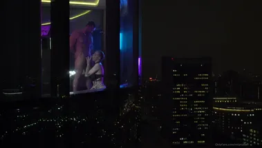 Качок дерет Миланку в апартах на 69-ом этаже Москва-Сити