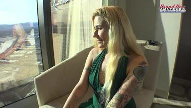 Кастинг видавшей виды порнозвезды Cindy Crawford в Вегасе