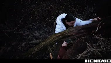 Пышнотелая герпетолог София Ли в лесу нарвалась на похотливого монстра